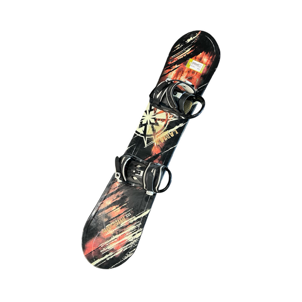 Used Burton CHOPPER Boys Board/Binding Royal Blue 120 cm