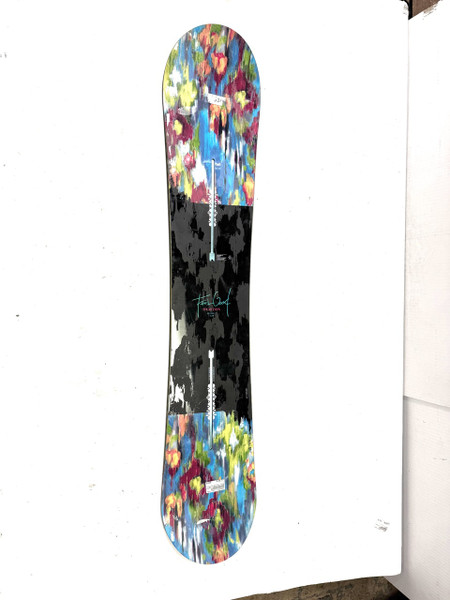 Used Burton FEATHER Womens Snowboard Only White 140 cm