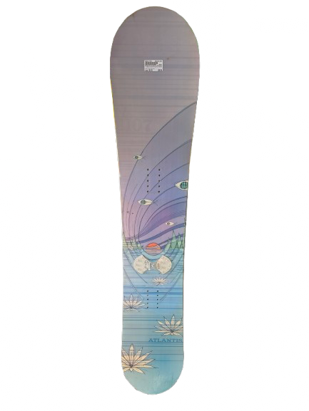 Used K2 LUNATIQUE Womens Board/Bindings Purple 151 cm