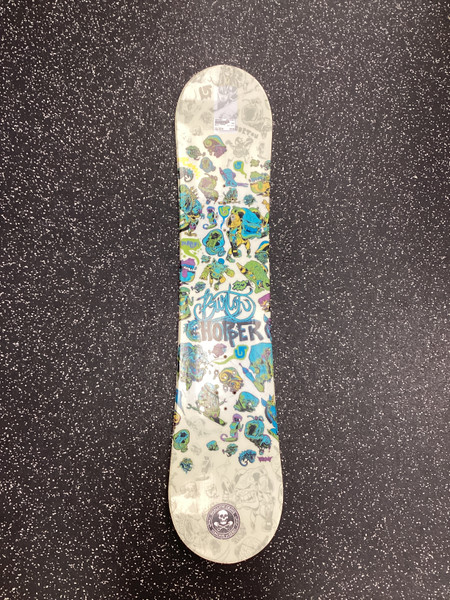 Used Burton PUNCH Boys Snowboard Only Royal Blue 129 cm