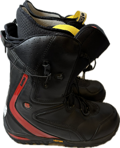 New DEEMON Deeluxe L3 BOA Mens Snowboard Boots Dark Green Senior 8.5