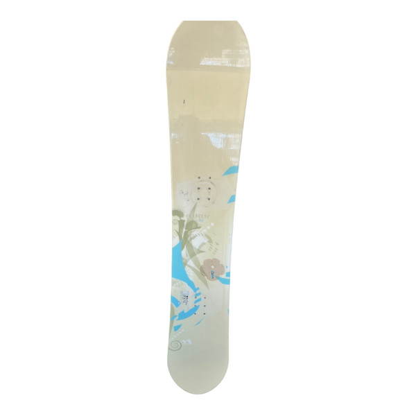 Used Morrow TRAVERSE Womens Snowboard Only Yellow 153 cm