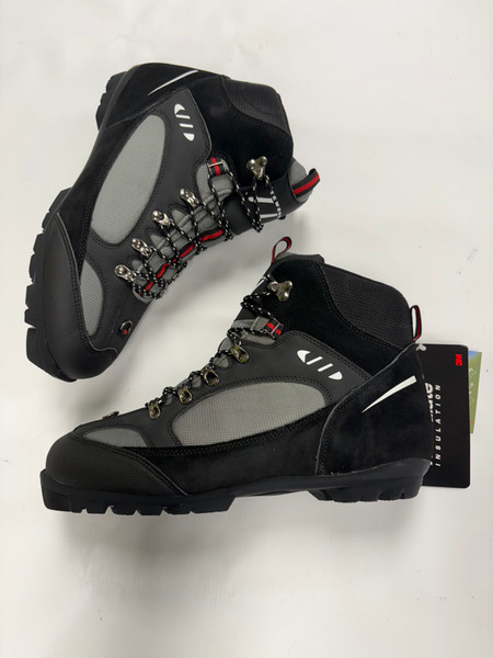 Used Fischer SKATE RC3 Mens NNN XC Ski Boots Black M 10.5