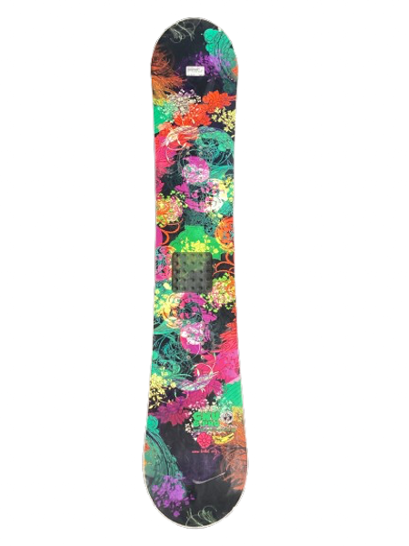 Used Burton KILROY Womens Snowboard Only Black 154 cm