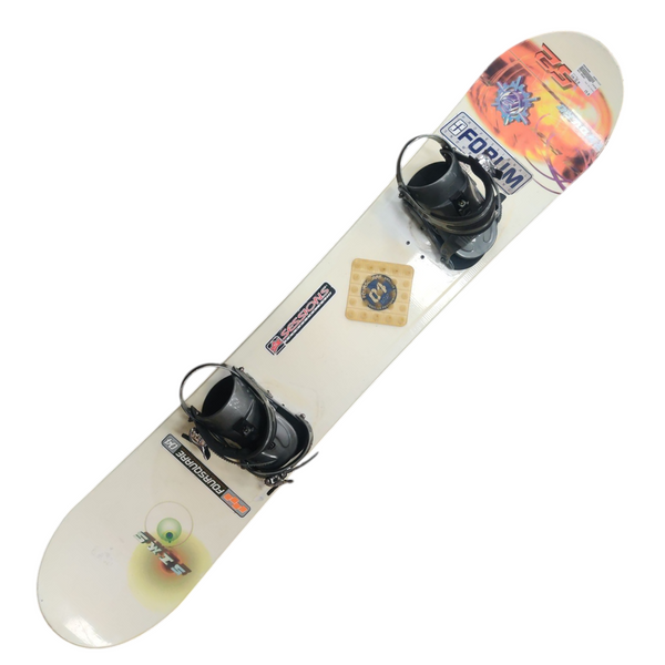 Used Morrow SLICK Mens Board/Bindings White 152 cm