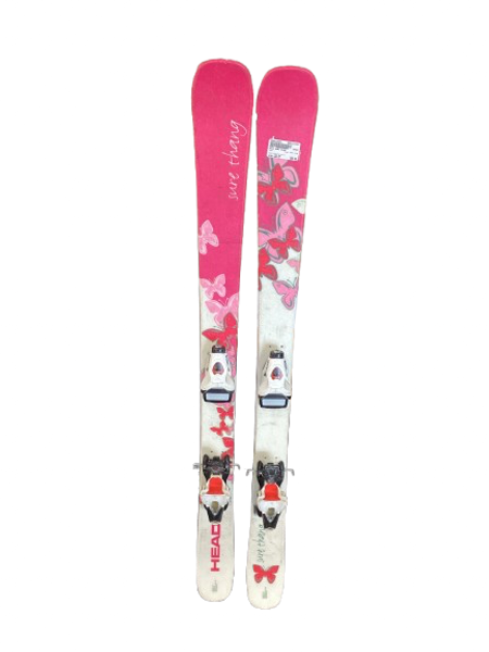 ロシニョール　fun girl 120 Used Rossignol FUN GIRL 120 cm Girls' Downhill Ski Combo