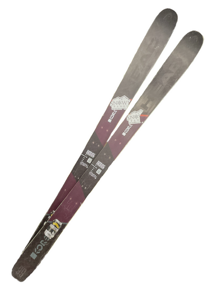 Used Salomon L99.9 MINI RACE Mens Skis Only Red 135 cm