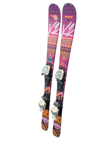 子ども ジュニア スキー板 100cm K2 T:Nine Luv Bug Used K2 T