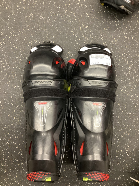 SHIN ③ Used Warrior DX3 Junior Shin Guards Black 12