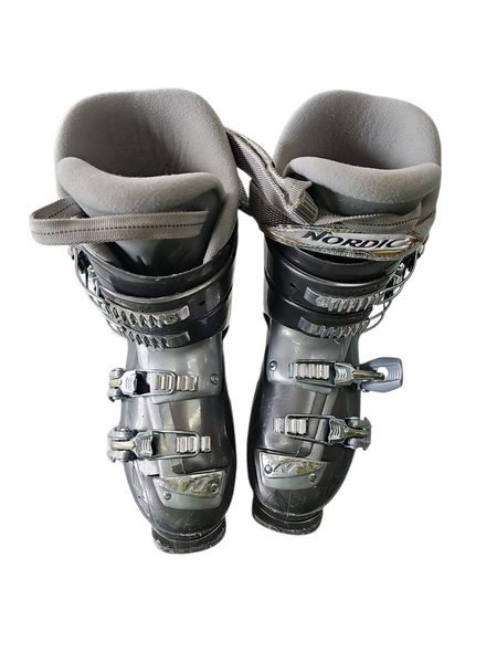NORDICA 26/26.5cm VOLKL158cm︎ ストックセット‼︎ Used Nordica AFX 60 Womens DH Ski Boot Purple 260 MP - M08 - W09