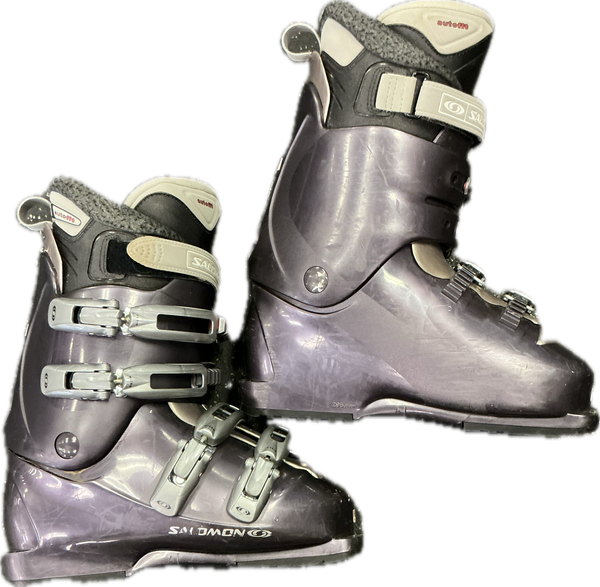 Used Nordica AFX 60 Womens DH Ski Boot Purple 260 MP - M08 - W09