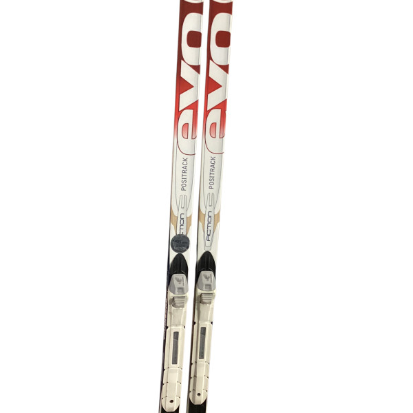 Used Fischer SPRINT CROWN RCS 130 cm Boys' Cross Country Ski Combo
