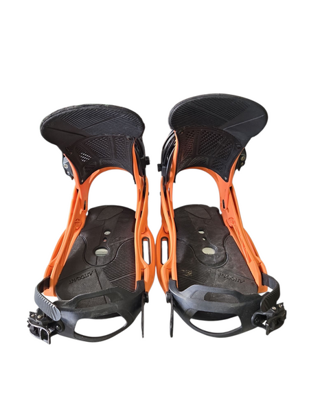 Used Burton CARTEL BINDINGS Mens Binding Only Orange MD