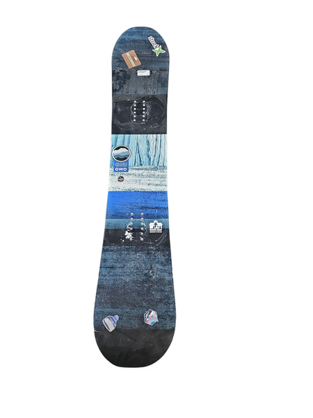 Used Burton CRUZER V. ROCKER Mens Snowboard Only Black 145 cm