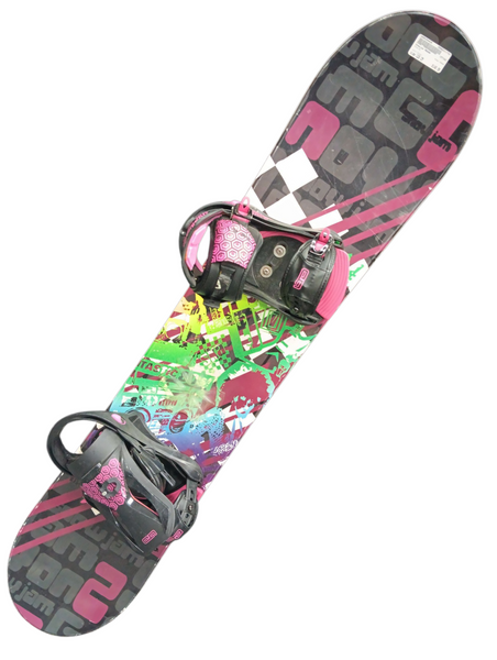 Used Burton CHICKLET Girls Board/Binding None 80 cm