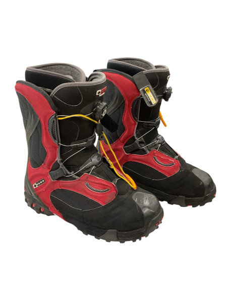 Used Burton IMPRINT 2 Mens Snowboard Boots Black Senior 8