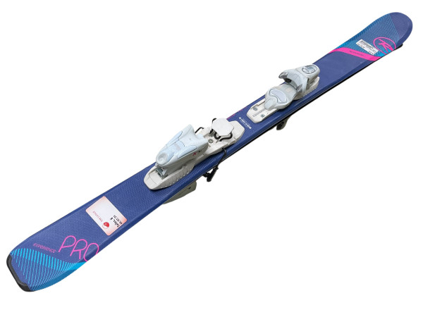 Used Rossignol FUN GIRL Girls DH Ski/Binding White 130 cm