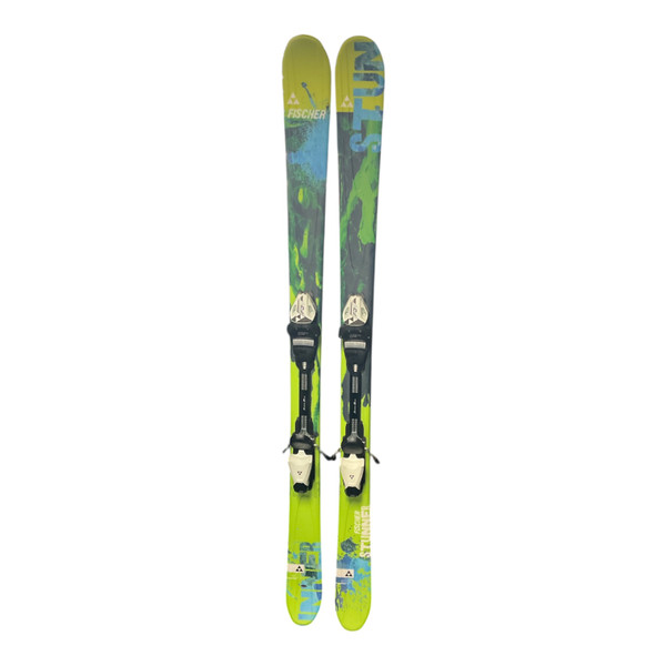 Used Head SUPER SHAPE TEAM 107 cm Boys' Downhill Ski Combo