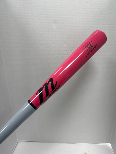 Used SAM BAT PRO MAPLE MMO RIDEAU CRUSHER BB/SB Wood Bat 33