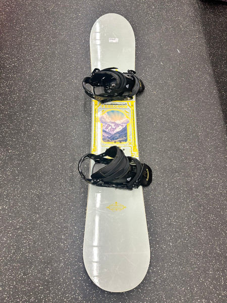 Used GNU STUPID CAP Mens Board/Bindings Purple 155 cm