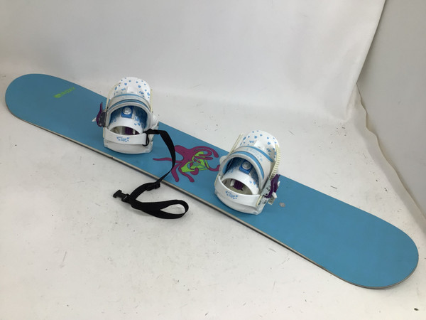 Used Burton CHICKLET 120cm Girls Snowboard w/ Burton FS Grom Bindings