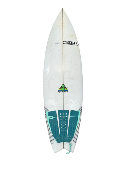 Channel Al Merrick Fred Islands Surfboard Rubble 5Ft White RUBBLE