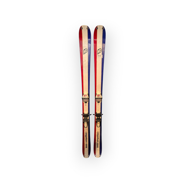 Used Elan WAVEFLEX 76 Mens DH Ski/Binding Black 176 cm