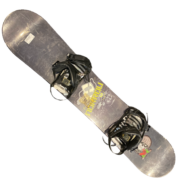 Used Burton CUSTOM Mens Board/Bindings Grey 151 cm