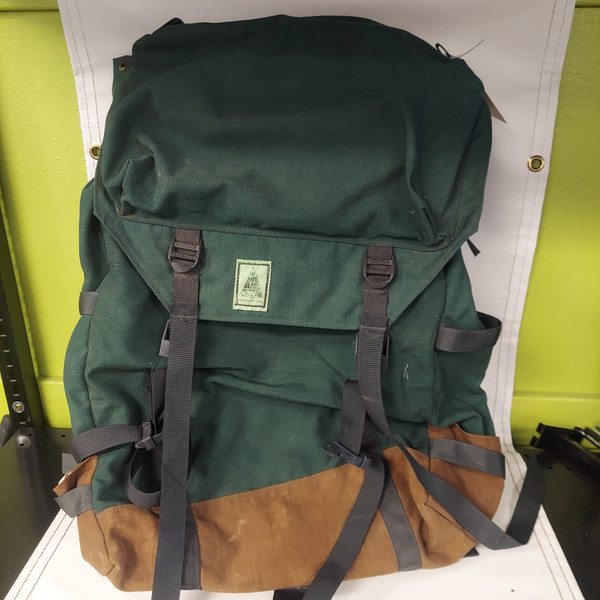 Used Gregory SHASTA Internal Frame Backpack Navy Blue MD