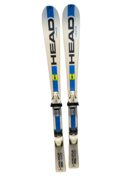 Used Salomon QST MAX JR Boys DH Ski/Binding Royal Blue 100 cm