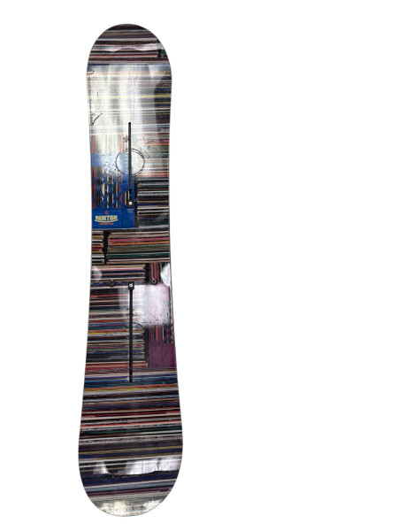 Used Burton BLUNT Mens Snowboard Only Tan 154 cm