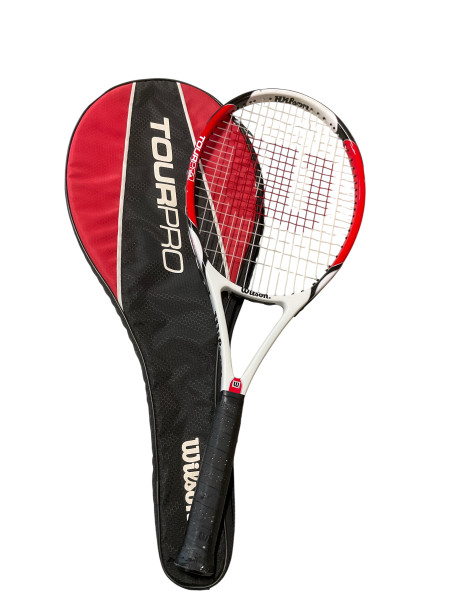 Used Wilson PROSTAFF HYPER Adult Tennis Racquet Black 4 1/4