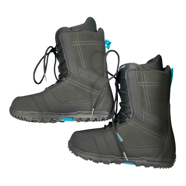 Used Burton IMPRINT 1 Mens Snowboard Boots Black Senior 9