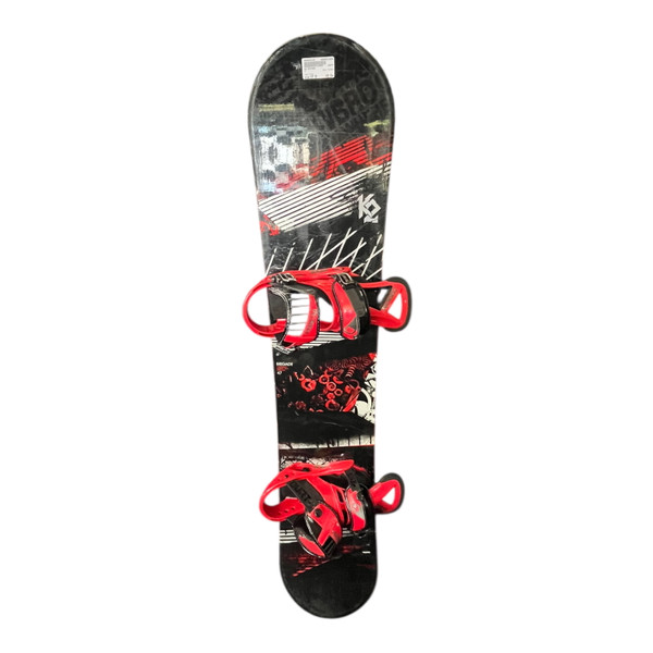 Used World Industries FIRE AND ICE Boys Snowboard Only Navy