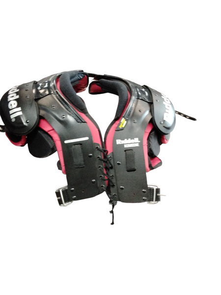 Used Riddell KOMBINE LN FB Shoulder Pads Black XL