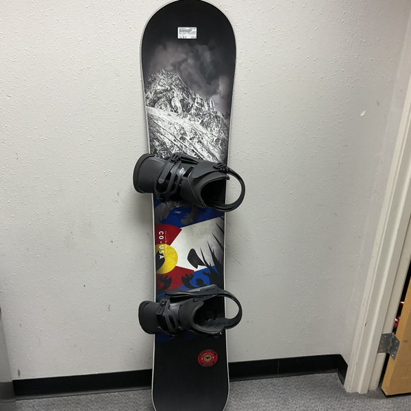 Used Burton SEVEN 149 cm Men's Snowboard Combo Men's