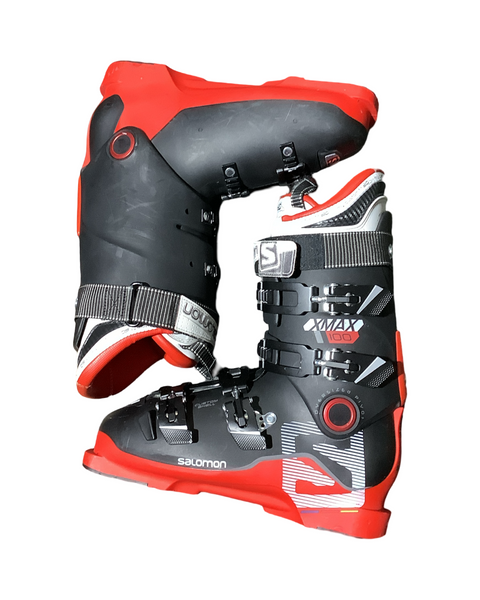 Used Salomon XMAX100 Mens DH Ski Boot Black 275 MP - M09.5