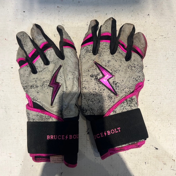 New Nike DIAMOND ELITE PRO Adult LG Batting Gloves GB0305-103