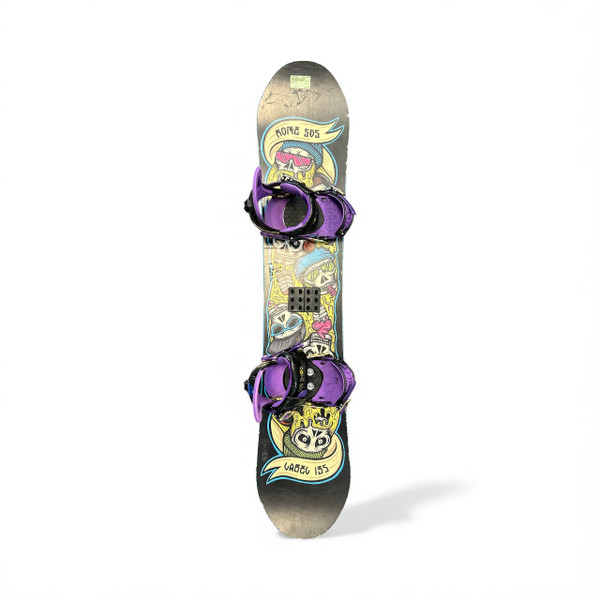 Used Burton CHOPPER STAR WARS Boys Board/Binding Black 130 cm