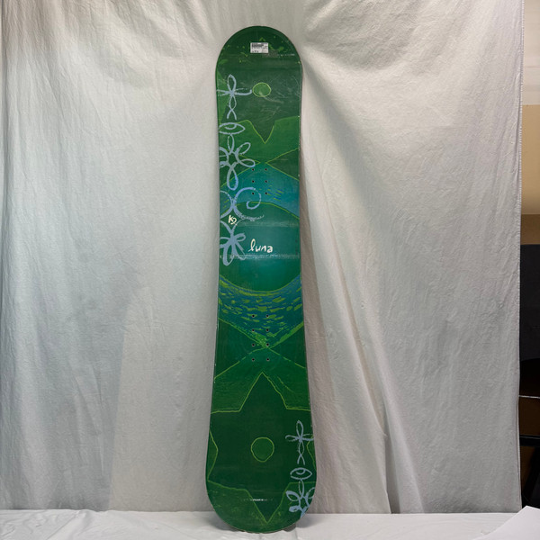 Used Morrow TRAVERSE Womens Snowboard Only White 153 cm