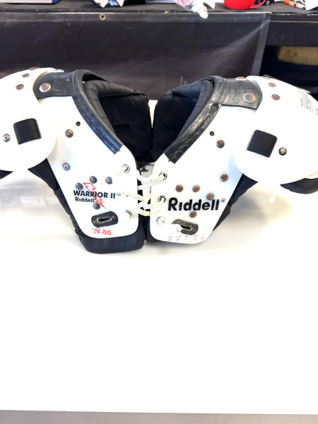 Used Riddell WARRIOR II SM Football Shoulder Pads Football