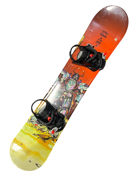 Used GNU STUPID CAP Mens Board/Bindings Purple 155 cm