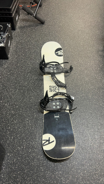 Used Burton CRUZER V. ROCKER Mens Snowboard Only Black 145 cm