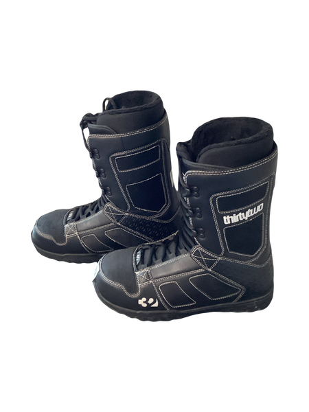 Used M3 MILLENNIUM THREE Mens Snowboard Boots Black Senior 4