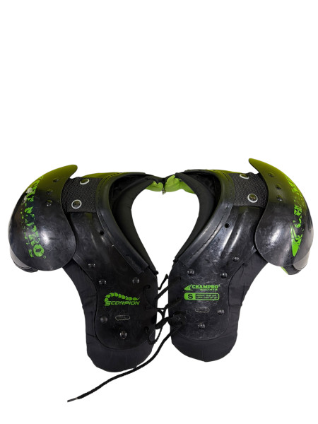 Used Pro-Tec Z-COOL FB Shoulder Pads Grey LG