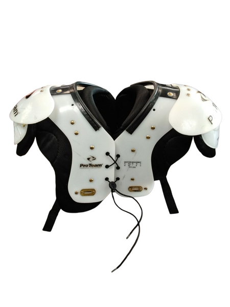 Used Rawlings CP36R FB Shoulder Pads Grey MD