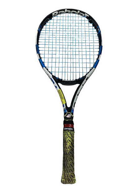Used Wilson BLADE 100L V7 Adult Tennis Racquet Black 4 1/2