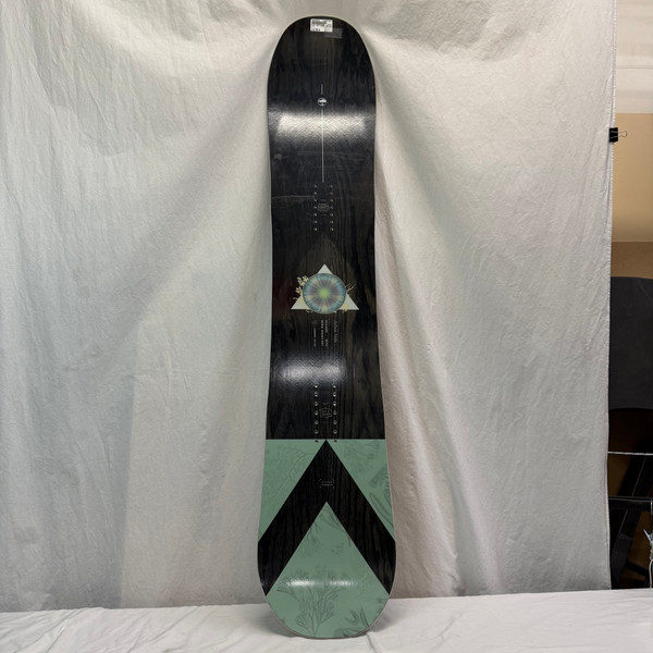 Used Ride OMG Womens Snowboard Only Purple 144 cm