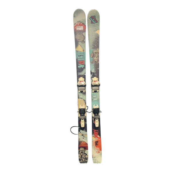 Used Atomic SL R AEROSPEED 140 cm Men's Downhill Ski Combo