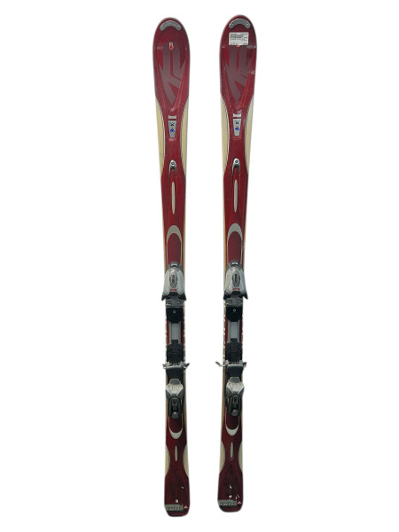 Used Head RAW INSTINCT TI PRO Mens DH Ski/Binding Green 170 cm